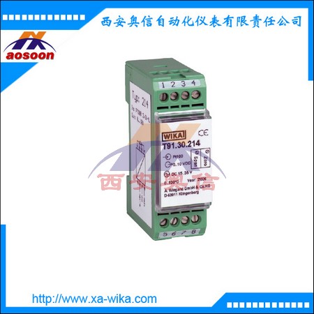 wika温度变送器 T91.30 德国wika模拟式温度变送器