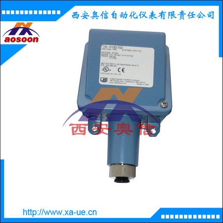 美国UE H100-15731-XY468 丁腈橡胶膜片切换差可调压力开关