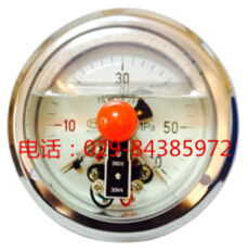 轴向抗震电接点压力表YTNXC-150Z