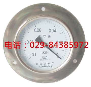 全不锈钢真空表 YTF-100ZT