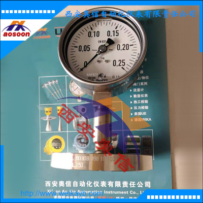 德国WIKA隔膜耐震压力表233.50.100+990.27 卫生隔膜压力表