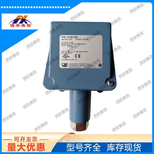 美国UE/H100-705-1010-M540-M408-XY468机械可调压力开关