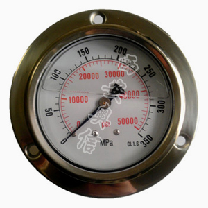 超高压不锈钢耐震压力表 0-350Mpa50750PSI