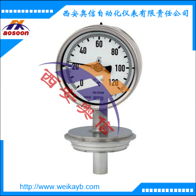 R74.100德国WIKA温度计卫生型气包式温度计