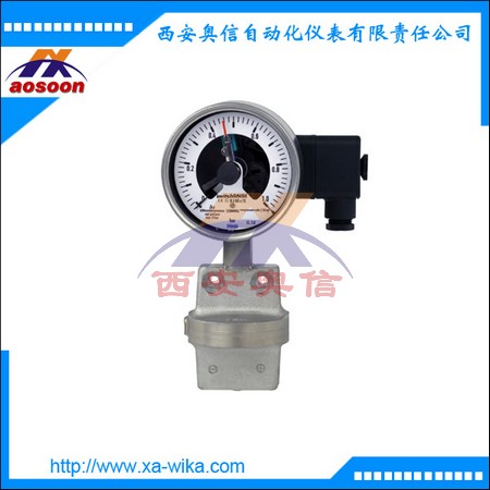 WIKA压力表 电接点开关的差压表DPGS43.100  德国WIKA