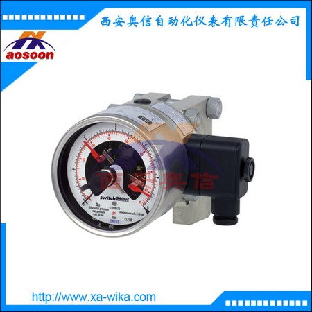 WIKA压差表 电接点开关差压表DPGS43HP.100 德国wika