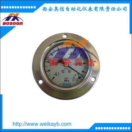 WIKA不锈钢压力表 PG23CP 德国wika机械式高压压力表