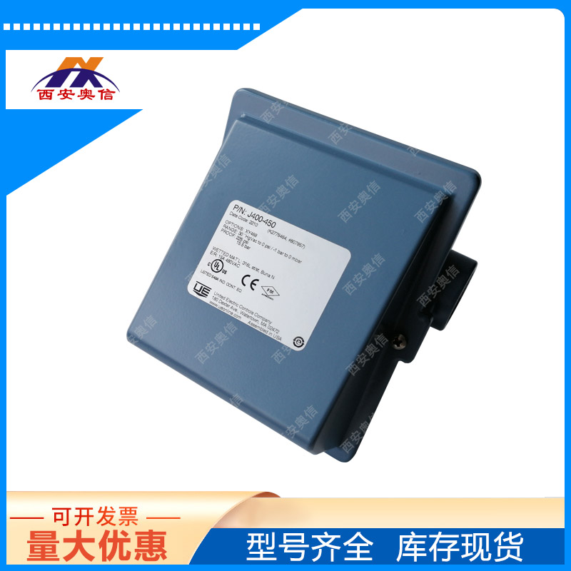 3C认证J400-555-M408/0-690KPa耐腐UE压力开关/Teflon膜片