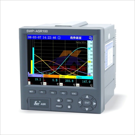 SWP-ASR103-1-0/C3/L1/U(MODBUS-RTU通讯协议)流量热量无纸记录仪