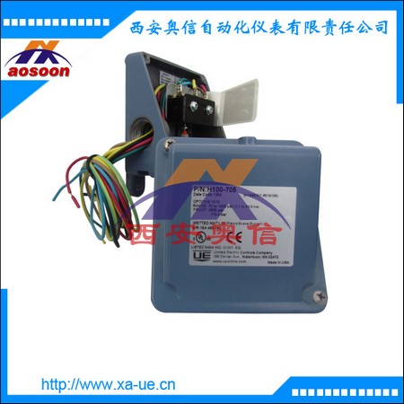 美国UE开关DPDT双刀H100-705-1010河北UE2.1-68.9bar油路低压