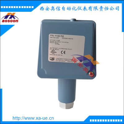 美国UE开关H100-702-M540润滑油0.2-6.9bar压力控制器