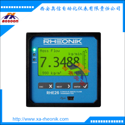 RHE26德国RHEONIK雷奥尼克流量计 一体化耐腐蚀流量计